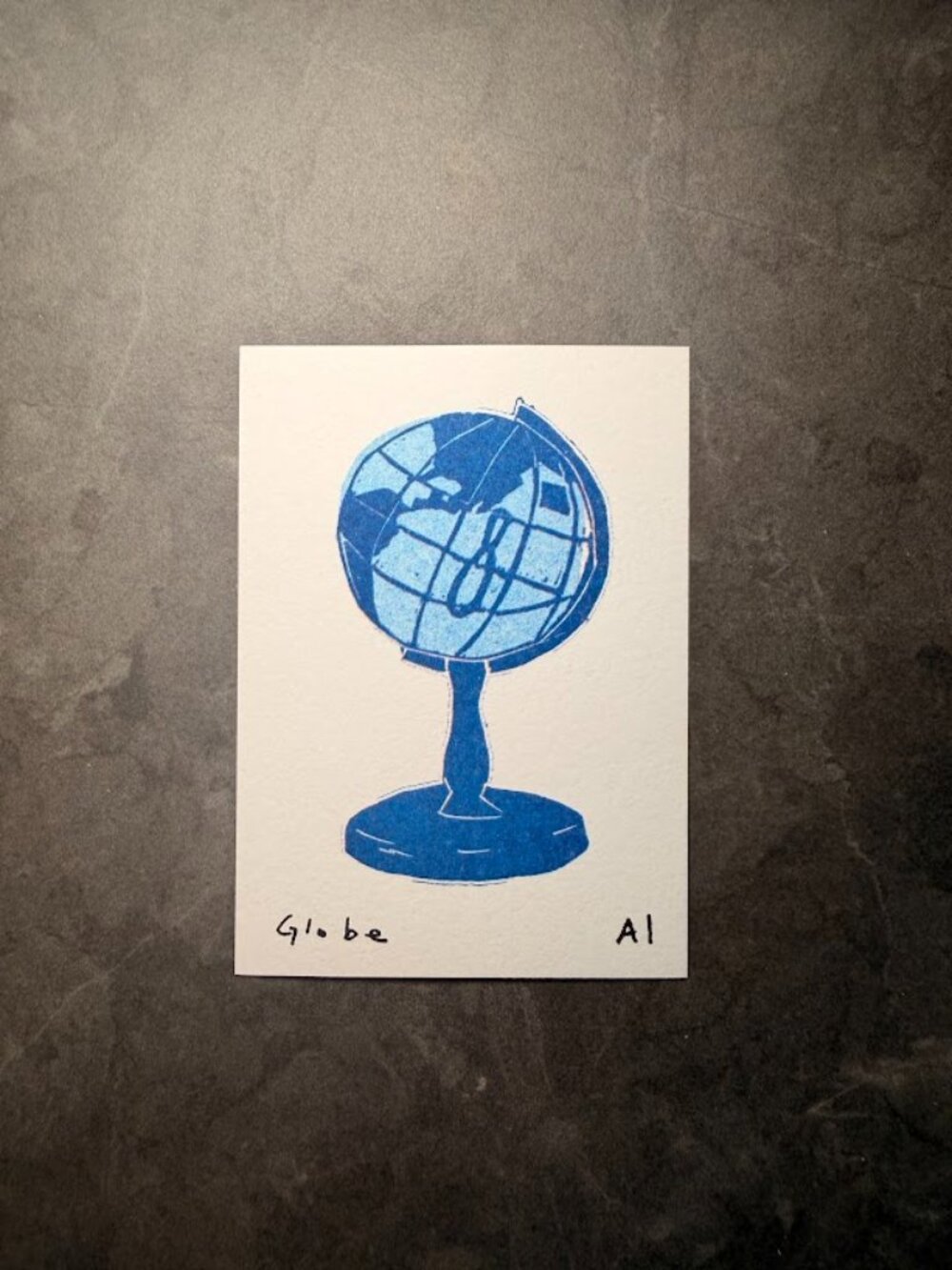 Ana Inciardi Globe Mini Art Print